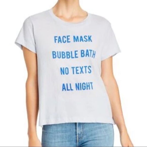 NWT Wildfox All Night Basic T-Shirt - Picture 2 of 3